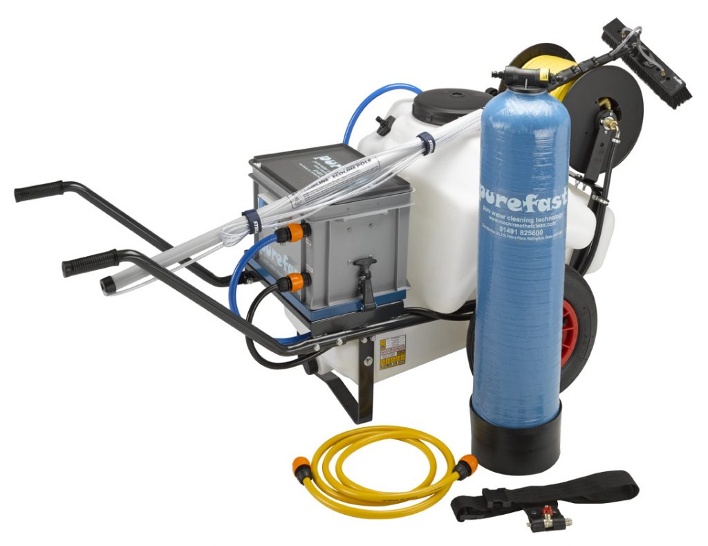 Water Fed Pole Pure Water Window Cleaning Equipment Hire