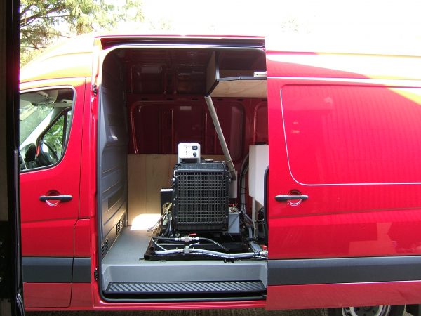 Van Mounted Cold and Hot Water Pressure Washers