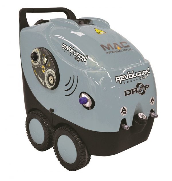 MAC Drop Revolution Hot Water 240v Mobile Pressure Washer