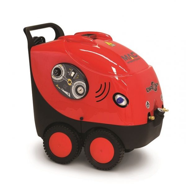 MAC Drop Revolution Hot Water 240v Mobile Pressure Washer