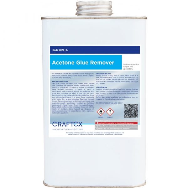 Craftex CR73 Acetone Glue Remover 1 Litre