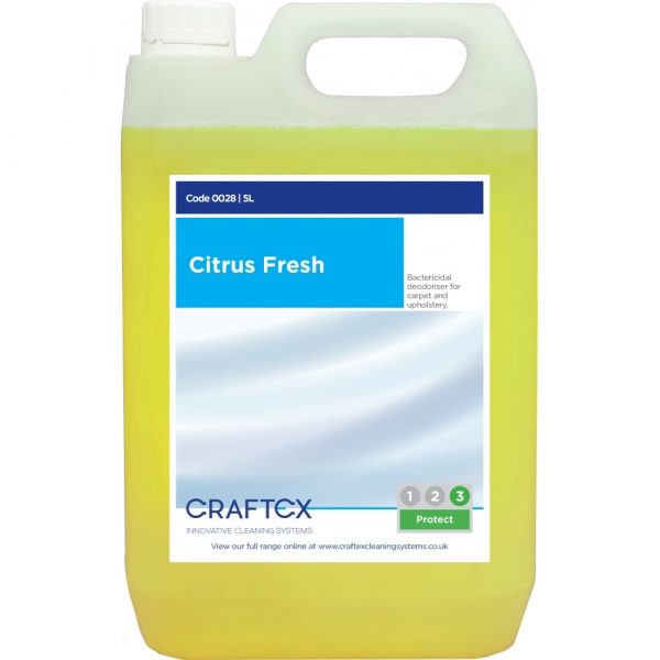 Craftex CR28 Citrus Fresh Carpet and Upholstery Deodoriser 5