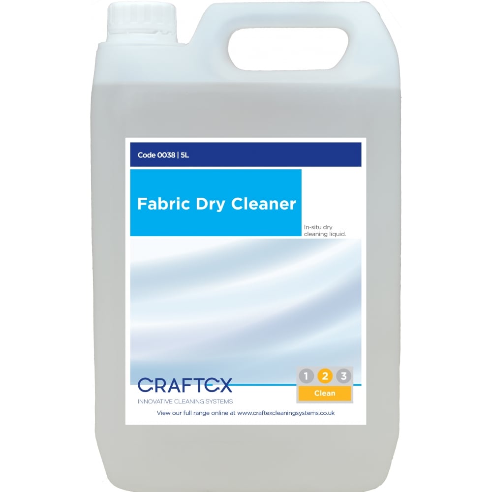 Craftex CR38 Fabric Dry Cleaner 5 Litres Clean Machine