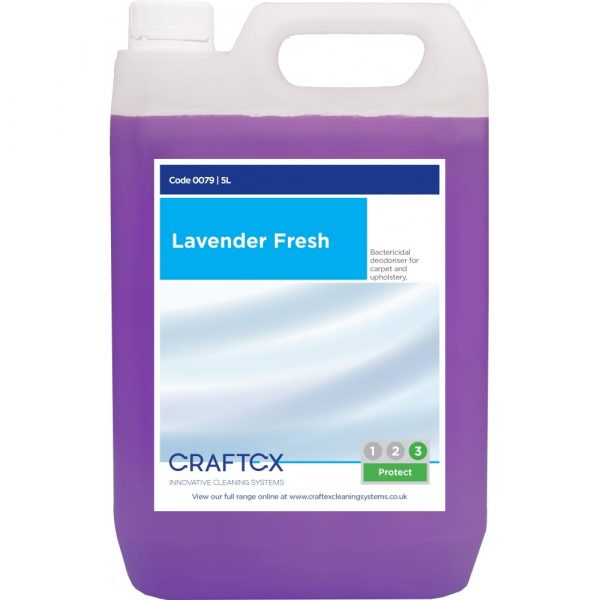 Craftex CR79 Lavender Fresh Carpet Deodoriser 5 Litres