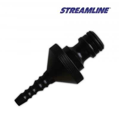 Streamline Aluminium Anti-Snag Adaptor for 8mm and 6mm Hose