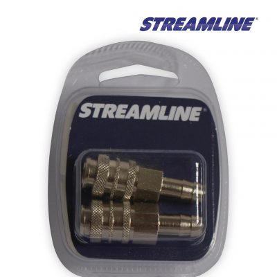 Streamline Female Connector with 8mm Hose Tail Pack of 2