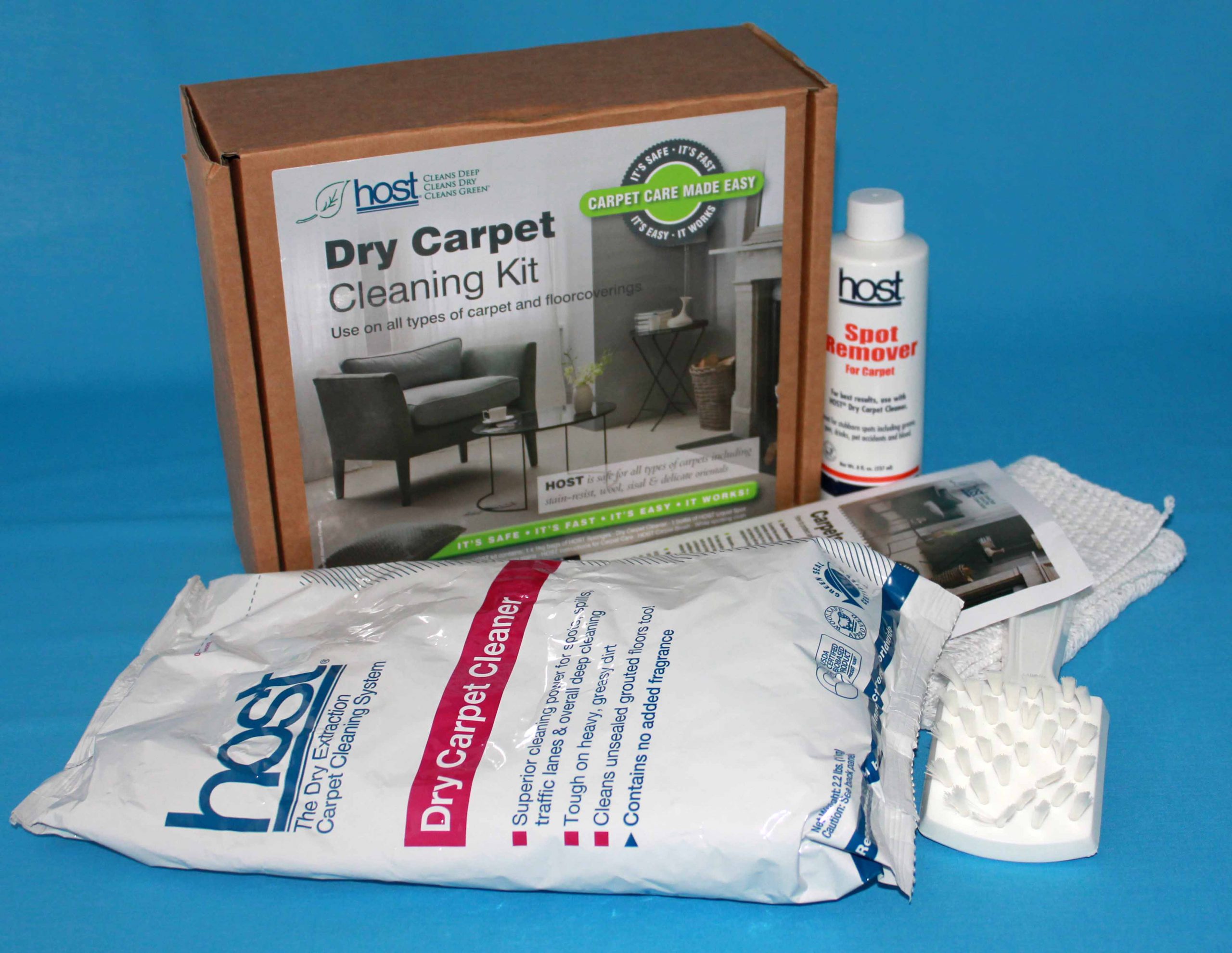 Dry Carpet Cleaning Kit