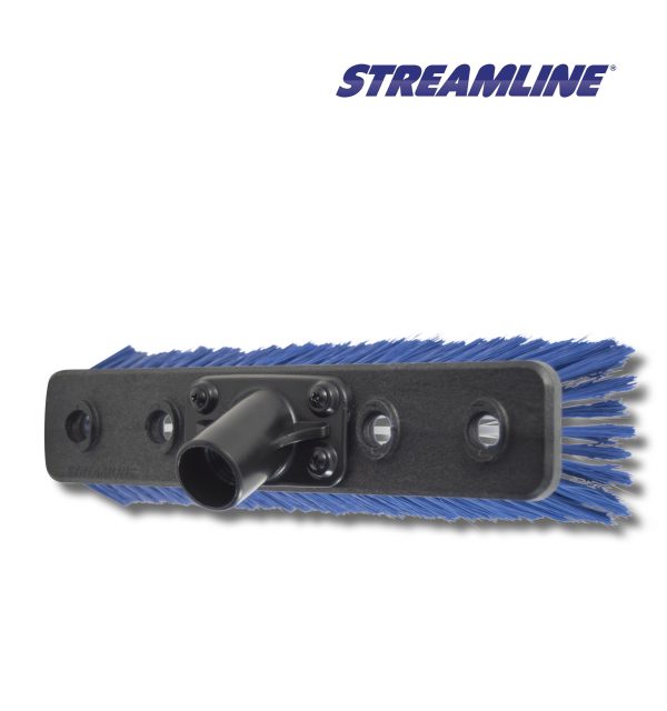 Streamline Flat Medium Double Trim Brush – 10″ (254 mm) with Pencil Jets
